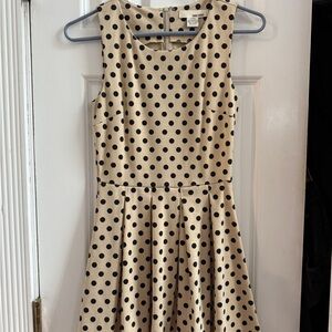 H&M Black Polka Dot Dress